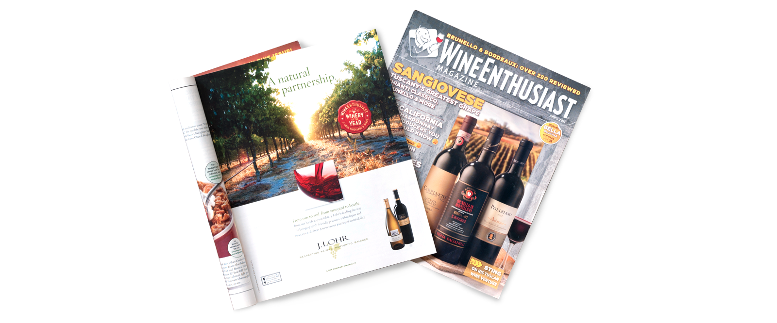 Wine Enthusiast Magazine Ad