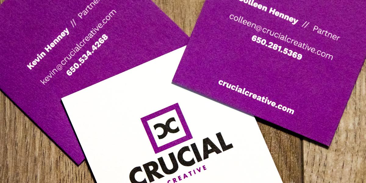 Crucial Creative Business Cards
